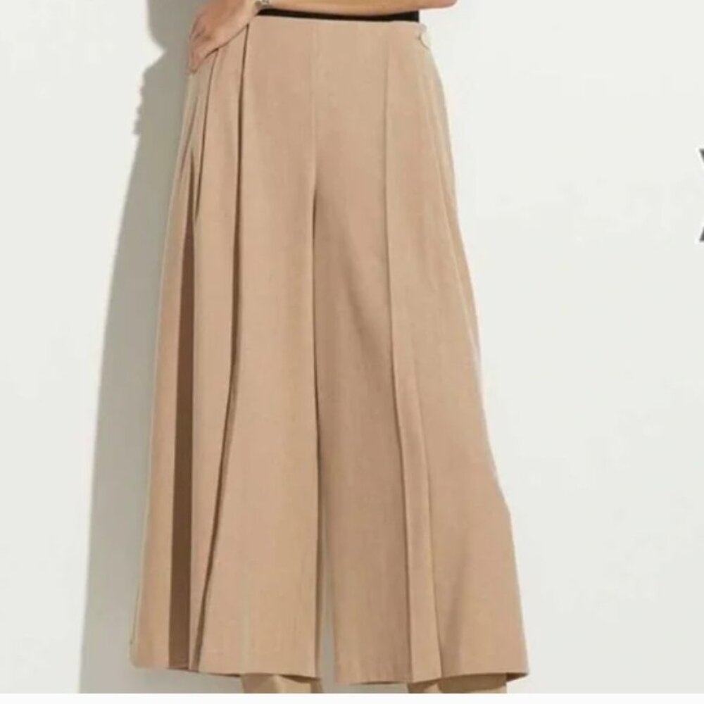 Vince Beige Wool Blend Culottes (NWOT) Size 2